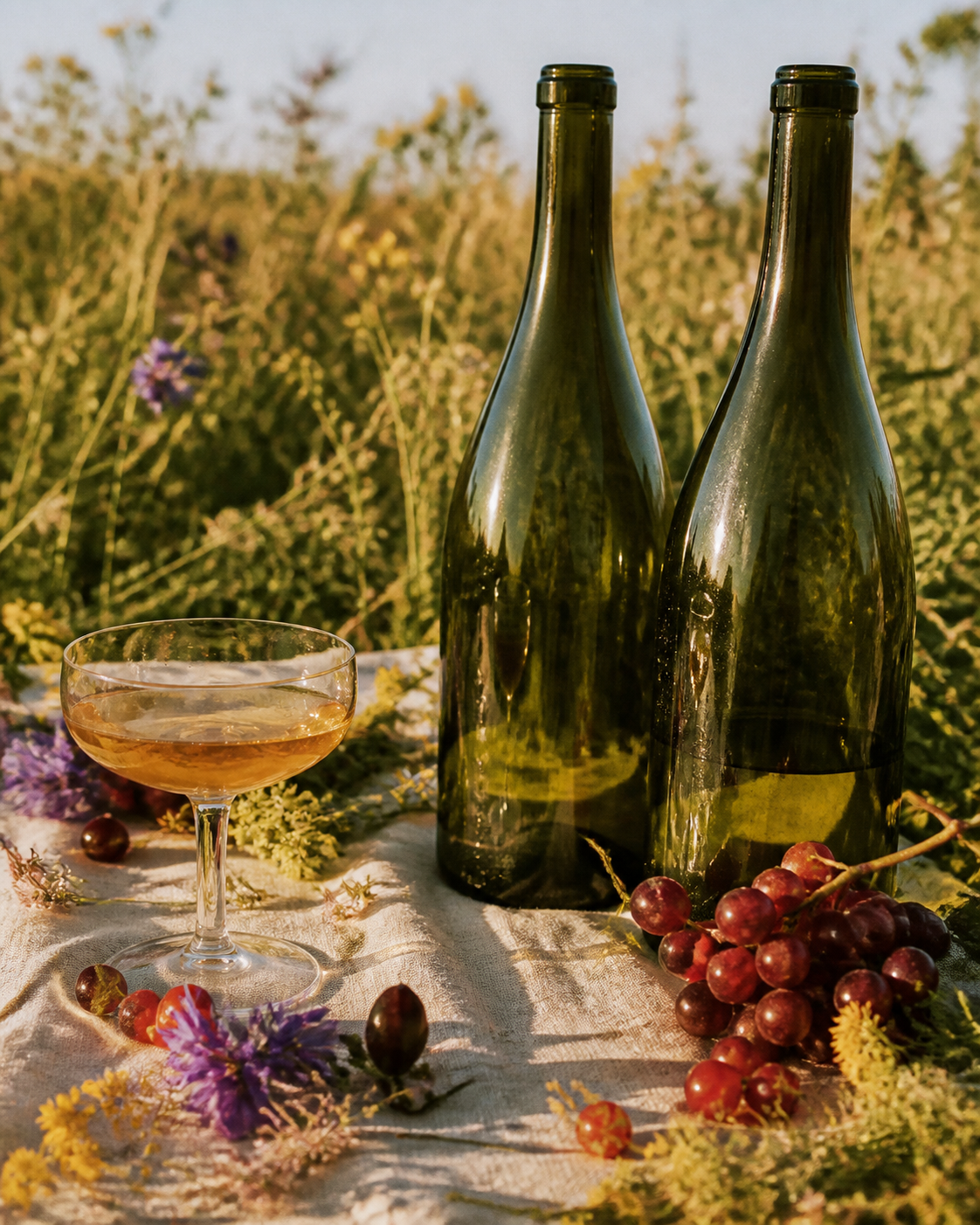 Field Notes Wine design study